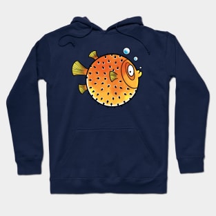 Puffed Up Pufferfish Hoodie